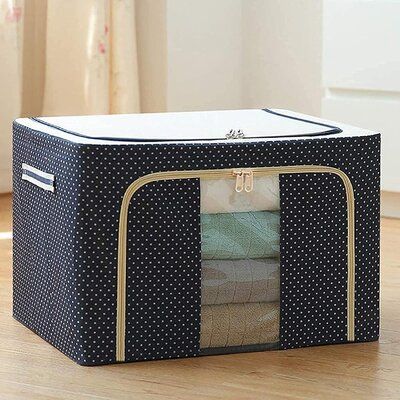 Saree Storage Bag 24 L, Polka Dots