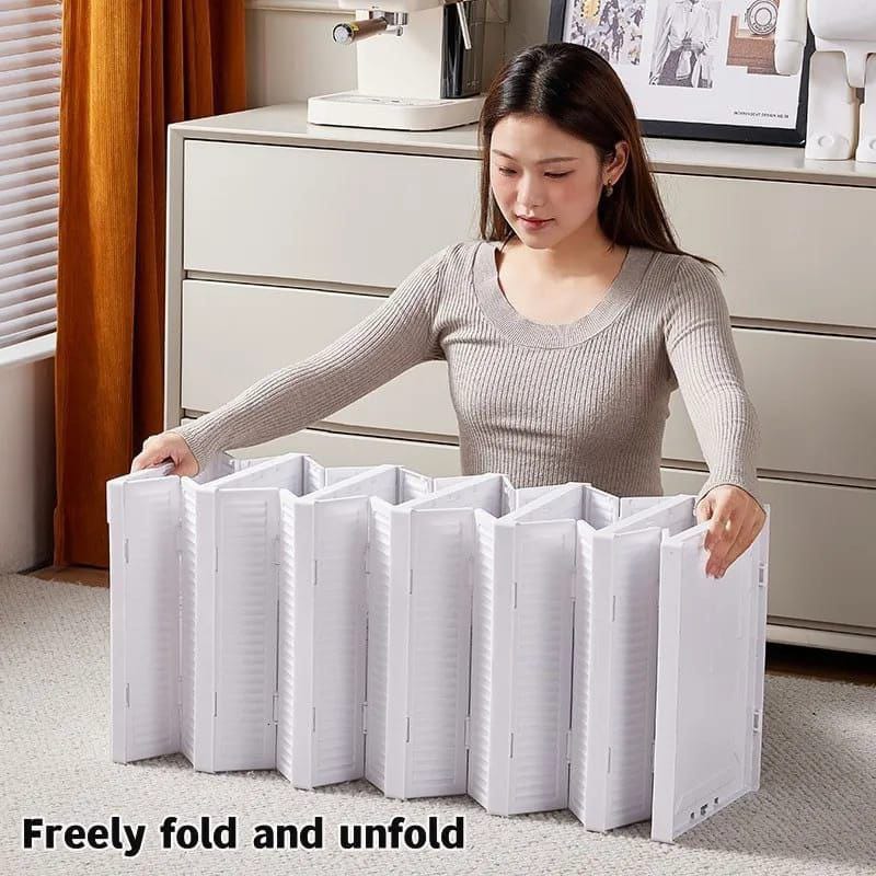 Plastic Folding Shoe Box 4 Shelves