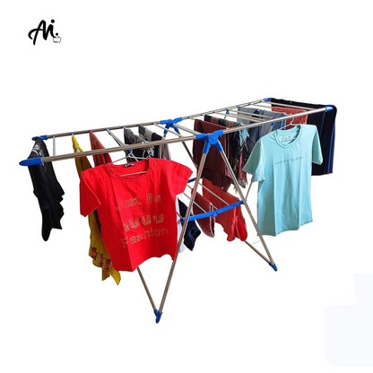 Powder coated cloth dryer stand